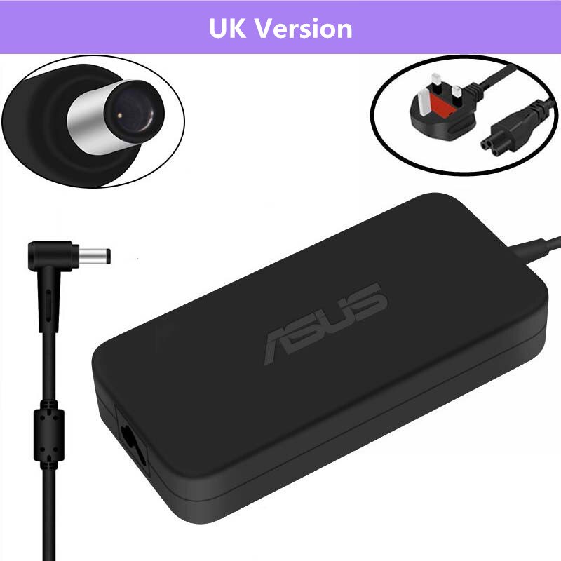 Zasilacz do Laptopa Asus 120W 19V 6.32A 6.0*3.7mm: Wersja brytyjska