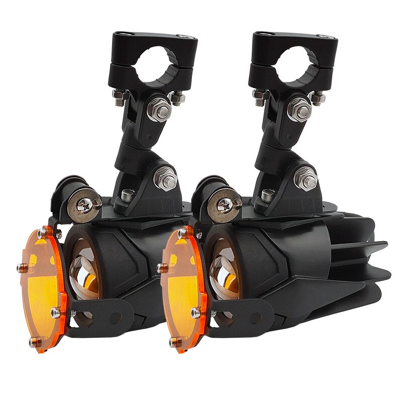 Luz LED antiniebla para motocicleta, luz de conducción de seguridad, accesorios para motocicleta BMW F800GS R1200 GS /ADV, luces Led para motocicleta, Blanco 6000k: yellow and light