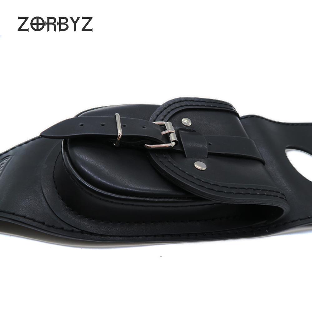 Capa de couro pu para harley sportster xl883 4.5, tampa do tanque com 1200 galões