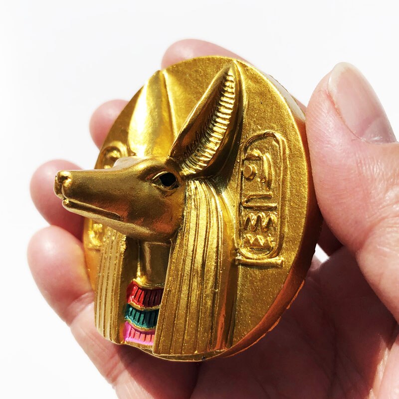 Egyptische Mythen En Legenden Anubis Koelkast Magneten Toeristische Souvenirs Egypte Decoratieve Koelkast Stickers 3d Hars Ambachten