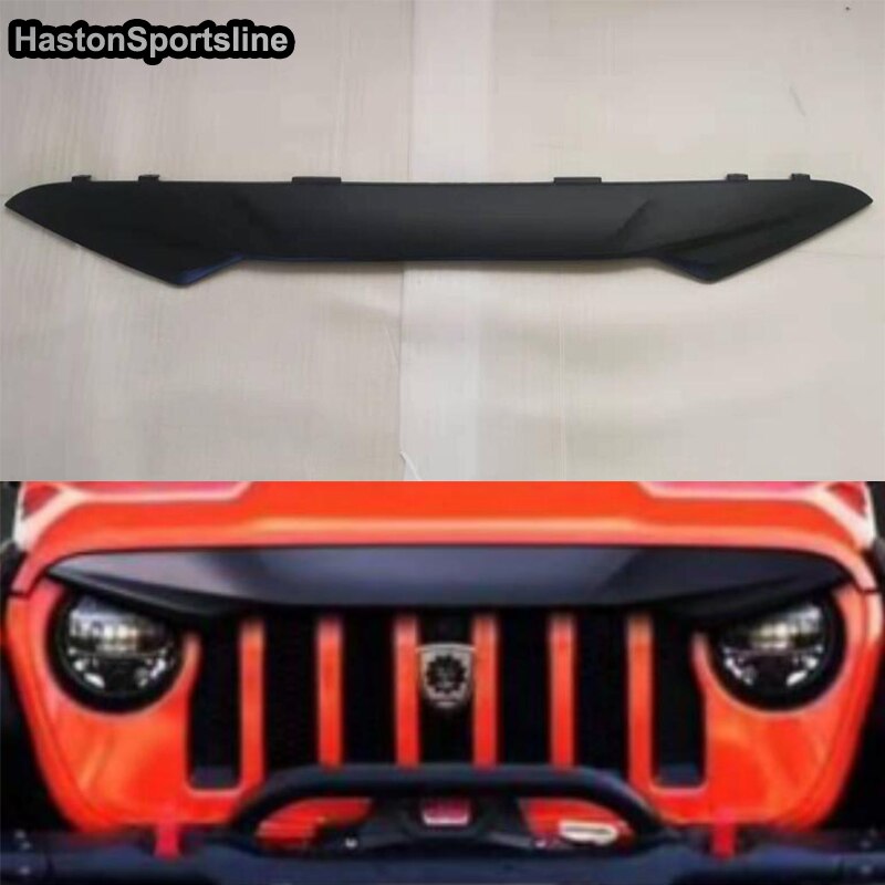 Voor Jeep Wrangler Jl Grille Trim Mat Zwart Grandado
