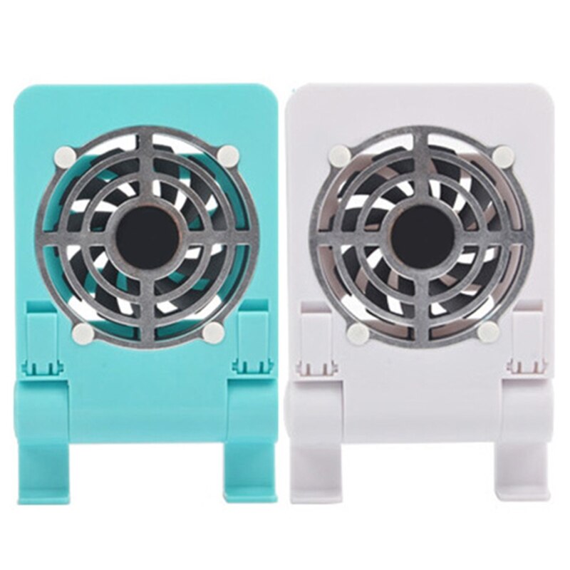 Personal USB Fan Smartphones Stand Holder Cell Phone Cooler Fan Cooling Pad Radiator Foldable