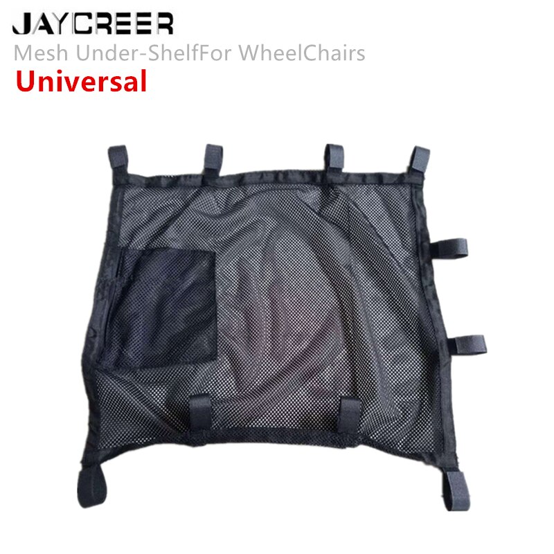 JayCreer Universal Mesh Under-Shelf Cargo Net For Wheelchairs,BathChairs