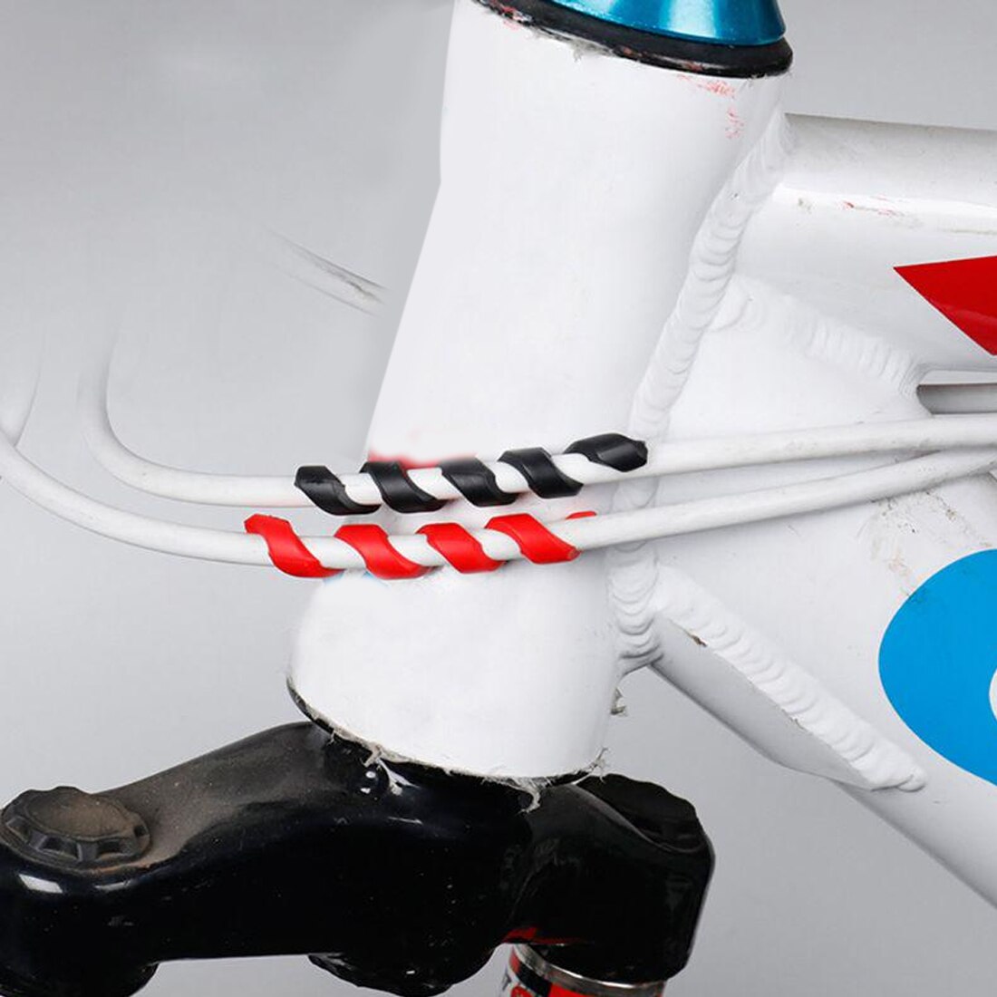 5Pcs Fiets Remkabel Protectors Behuizing Rubber Protector Anti-Wrijving Fietsframe Fietsen Wrap Guard Buizen