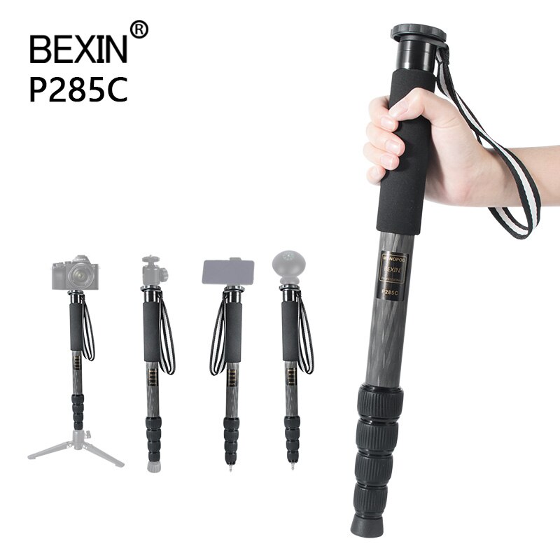BEXIN Carbon Fiber Monopod Camera Stand Monopod for shooting DSLR cameras