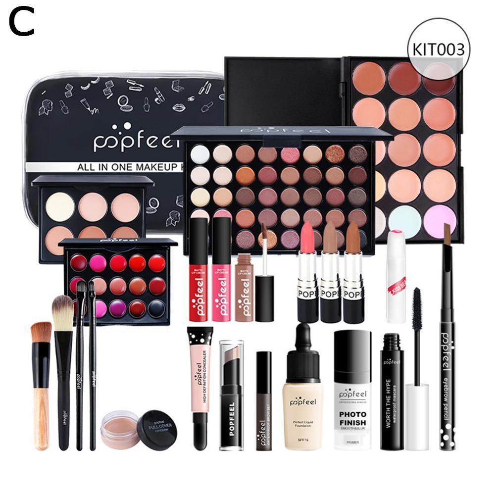Multi-color Makeup set female beginner student novice light of set makeup combination cosmetic box full T8J0: C