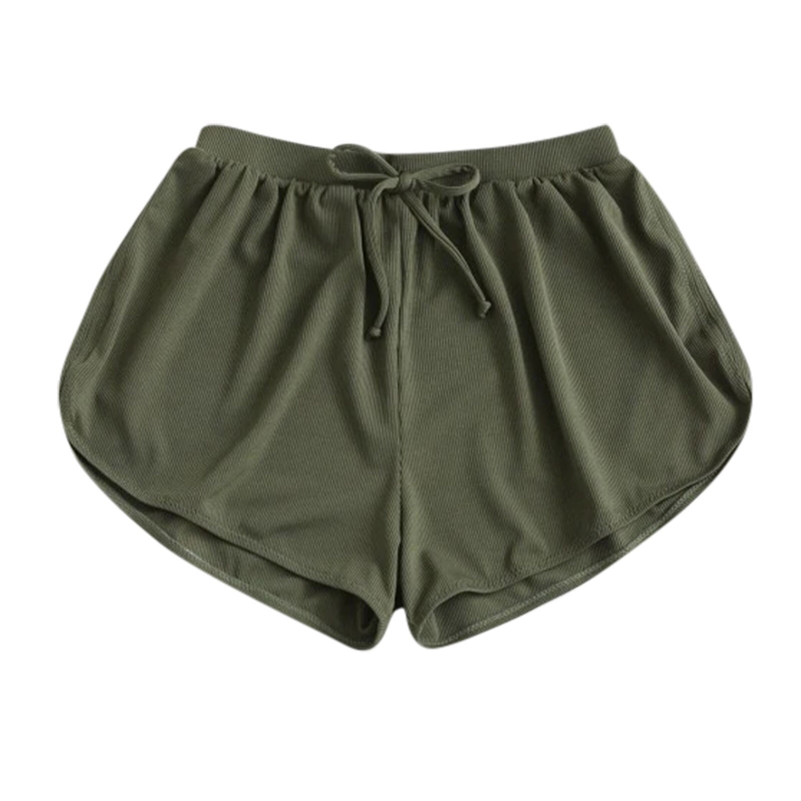 Vrouwen Hoge Taille Bikini Zwemmen Shorts Bottom Badpak Badmode Zwemmen Zwemmen Shorts Conservatieve Losse Boxer Running Shorts30: green / S