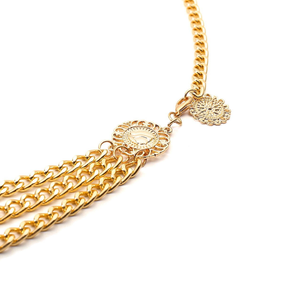 Sethain Boho Ketting Set Bohemian Ketting Set Kleurrijke
