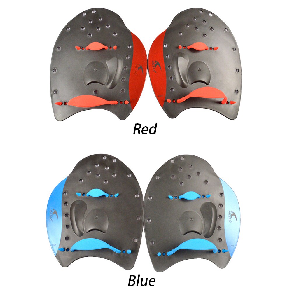 1 Pair Adjustable Swimming Workout Equipment Multiple Holes Silicone Water Sport Kid Adult Diiving Hand Paddle Fin Training Aid