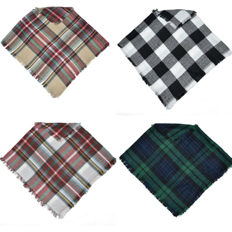 Enfants bébé Cape châle fille hiver automne vêtements classique Plais gland Cape châle enfant en bas âge enfants écharpe Cape de noël manteau châle