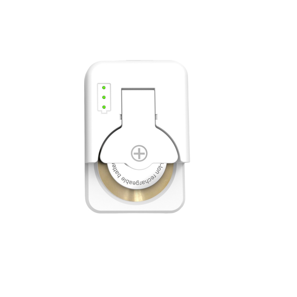 Tragbares Knopfbatterieladegerät Universal LIR2032 LIR1025 LIR1220 LIR1254 LIR1620 LIR1632 LIR2016 LIR2025 LIR2430 LIR2450: WHITE
