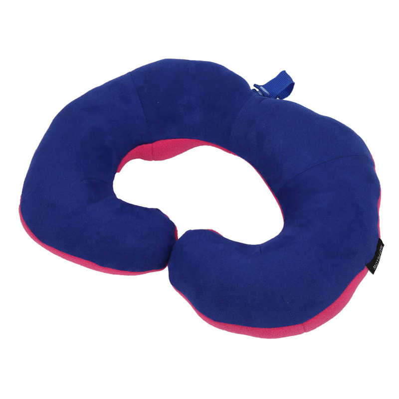 U-vorm Reiskussen Vliegtuig Trein Kinderen Beschermen Hoofd Ondersteuning Kussen Traagschuim Nekkussen Kid Slapen Zorg