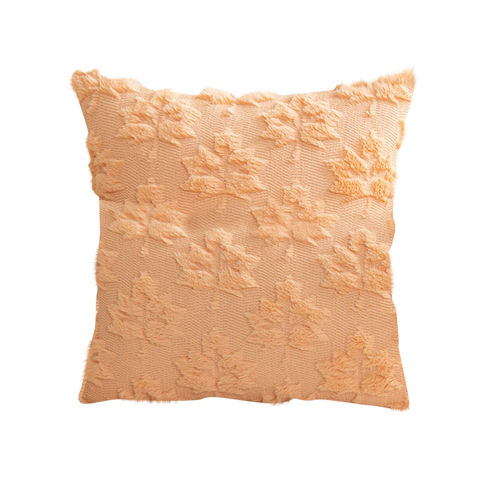 17.7x17.7inThanksgiving Pillow Maple Leaf Cover Solid Color Cushaw Embroidery Home Pillow Waist Cushion Cover Cojines Para Sofa: MULTI
