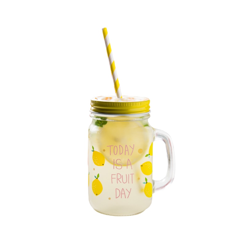 Haikyuu – tasse à jus de fruits créative avec couvercle, bouteille à trou, paille, boisson froide, verre à thé au lait, en peluche
