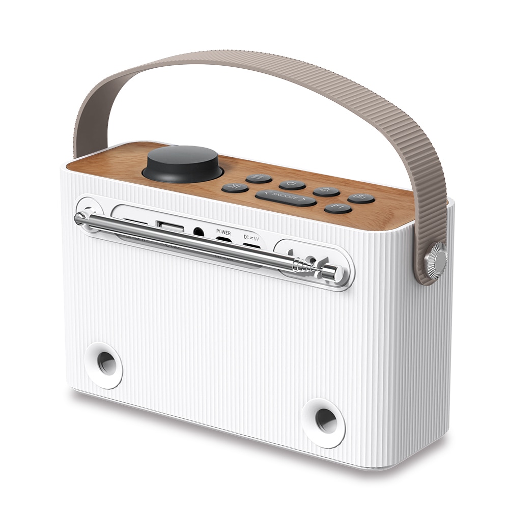 Inscabin M60 Stereo DAB Radio Portable Wireless Speaker with Bluetooth, FM/Beautiful /Rechargable Battery