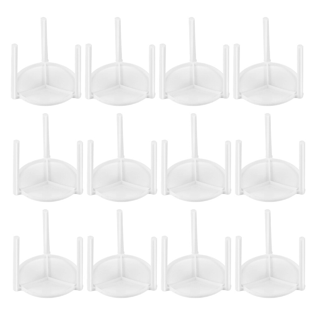 300Pcs Pizza Saver Stand White Plastic Tripod Stack Fixing Rack Pizza Holder
