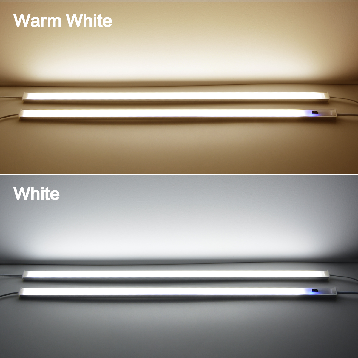 30CM /40CM /50CM LED Light Bar Tube Desk Lamp LED Under Bookshelf Light Reading Study Table Lamps DC12V Night Light