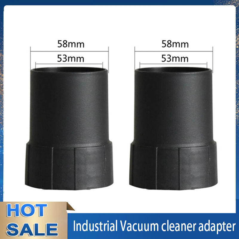 Industriële Stofzuiger Host Connector 53/58mm Sluit Slang Adapter En Host Voor Draad Slang 50mm/58mm Stofzuiger Onderdelen: Light Grey