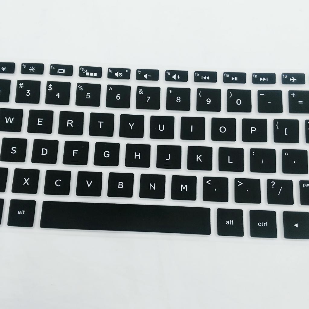 2Pcs/set Silicone Keyboard Cover Skin Protector Laptop Keypad Film Guard for HP 15.6 inch BF