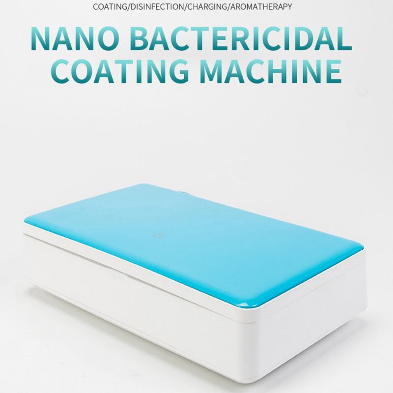 Touch Screen Sterilization Box UV Disinfection Case Holder Wireless Phone Charge