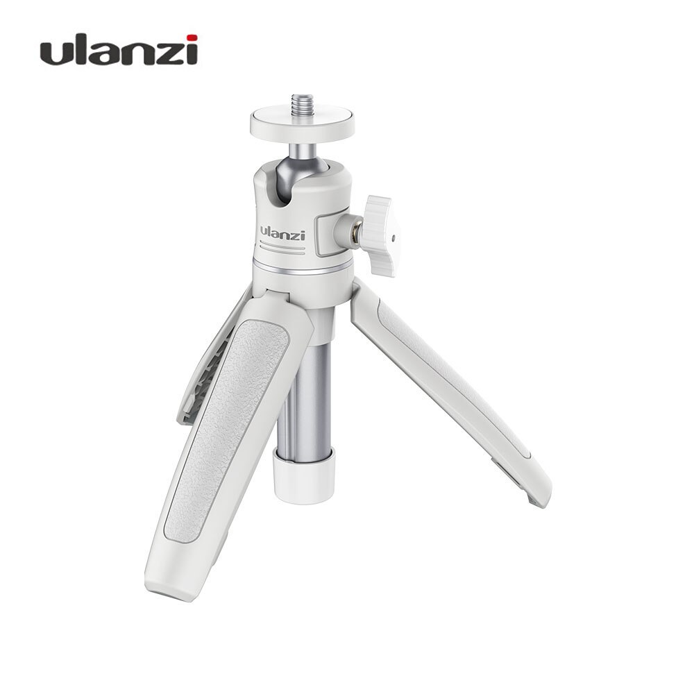 Ulanzi mt -08 mini stationær stativ &amp; håndholdt fotobeslag stativ 2- i -1 med fleksibel kuglehoved 1/4 tommer skruemontering