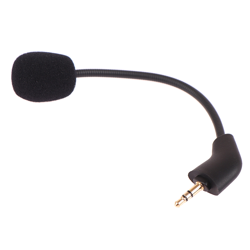 Replacement Game Mic 3.5mm Microphone for Kingston HyperX Cloud 2 II X Core Pro Silver Cloudx Gaming Headsets Headphones