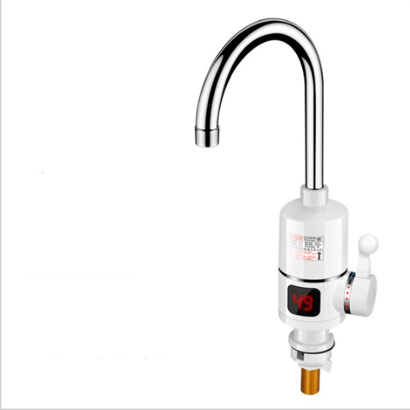 5500w Keuken Badkamer Onmidijke Elektrische Waterkraan Verwarming Instant Tankless Warmwaterkraan Verwarming Machine Douche,Energiebesparing(With Shower,110 3500W