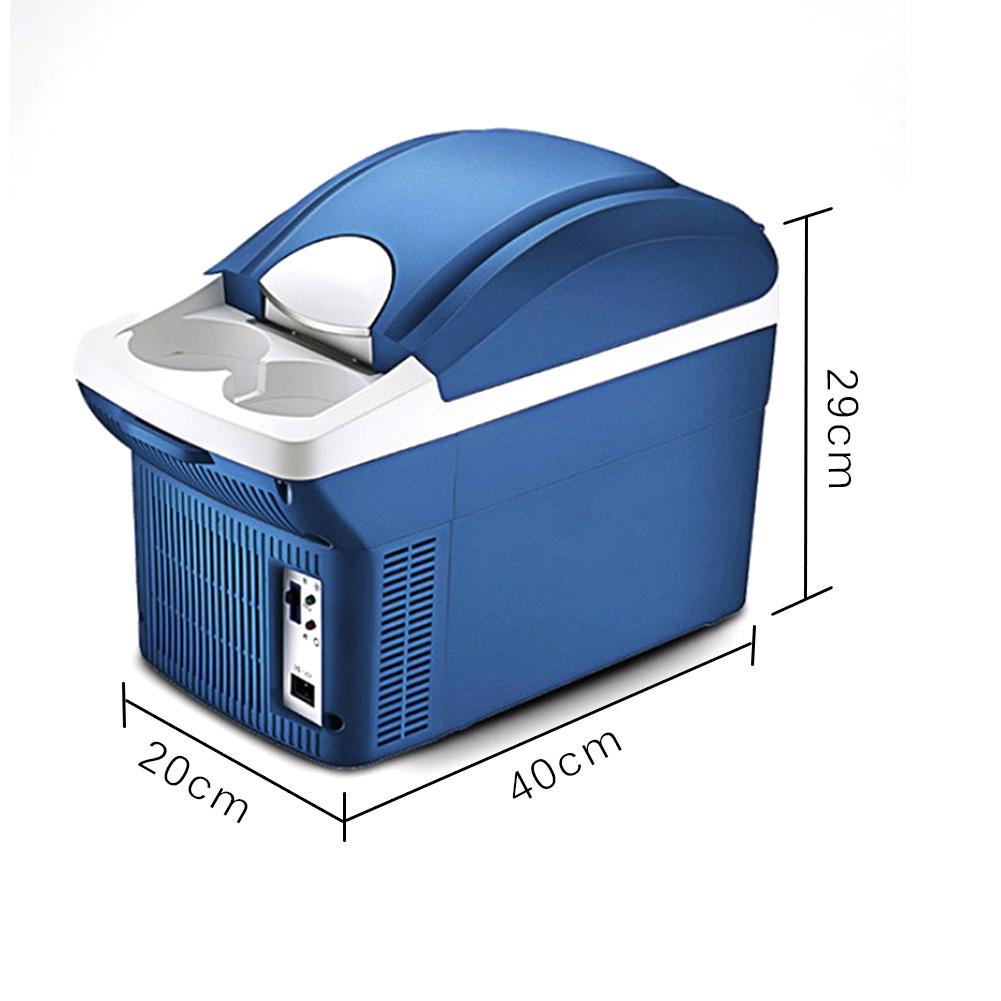 Mini glacière Portable 8l, glacière, boîte isolante, double usage, pour voiture, pour le bureau, pour l'extérieur