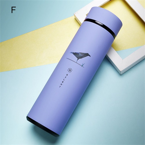 Zoobe termos de doble pared de acero inoxidable, termos, taza, café, té, leche, de Viaje Taza, termo, botella: F