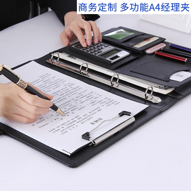 A4 Document Bag File Folder Durable Briefcase Document Bag Paper File Folders Carpetas Stationery Office School Supplies 1199e
