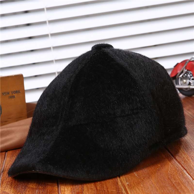 chapeau avant moyen âge et vieux hommes chapeau en polyuréthane printemps et automne en plein air chapeau chapeau vison cheveux casquette