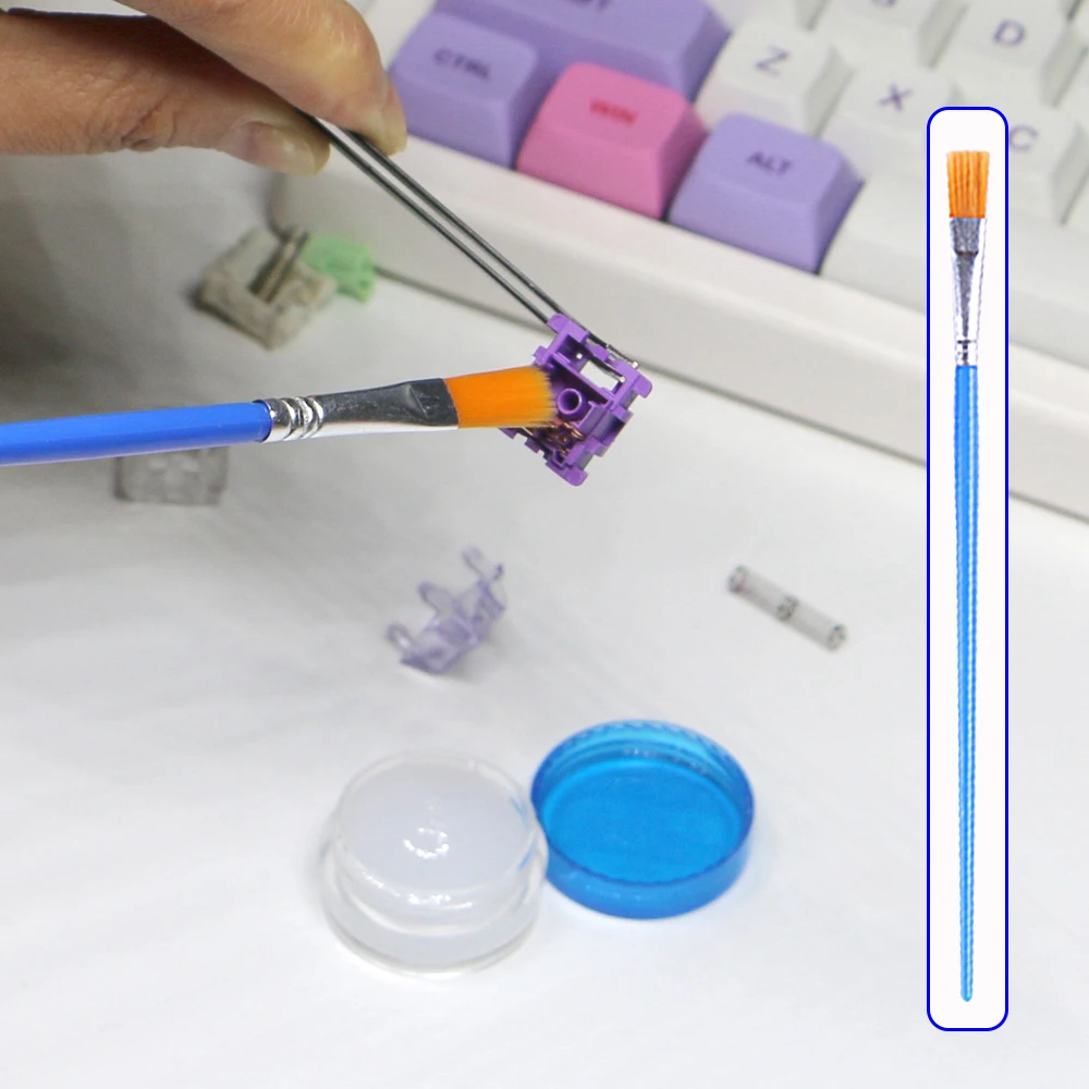 Keyboard Keycaps Switch Puller Opener Switch Lubrication Package for Mechanical Gamer Swap Mechanical Keyboard Accessory Kit