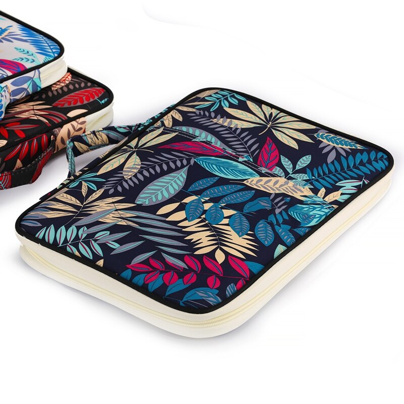Carpeta multifunción A4 bolsa de almacenamiento portátil Tablet archivo producto impermeable Nylon almacenamiento bolsa archivo pluma de cuaderno ordenador