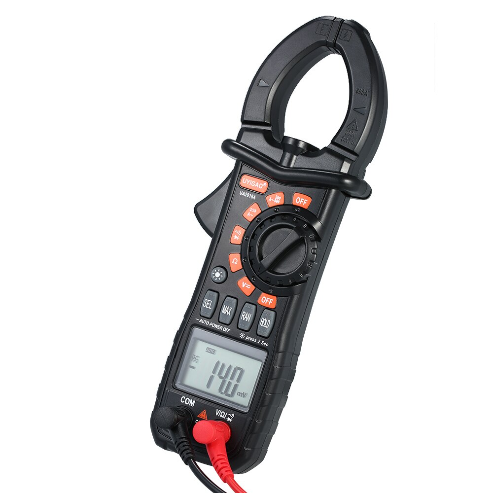 Digital Clamp Meter 1999 Counts Auto Range Handheld Multimeter Amperimetro voltmeter Current clamp Resistance Tester