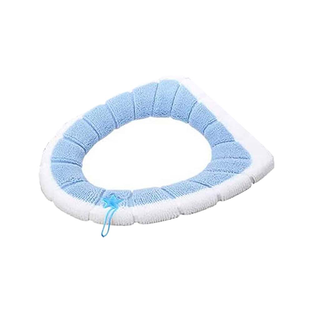 Housse de toilette pour adulte, en velours épais et , accessoires de salle de bain lavables, automne et hiver: BU