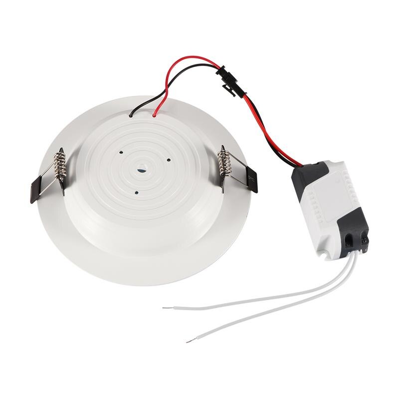 5W 10W 18W Circular RGB LED Panel Light Remote Embedded LED Ceiling Light AC85-265V Modern Interior Lighting
