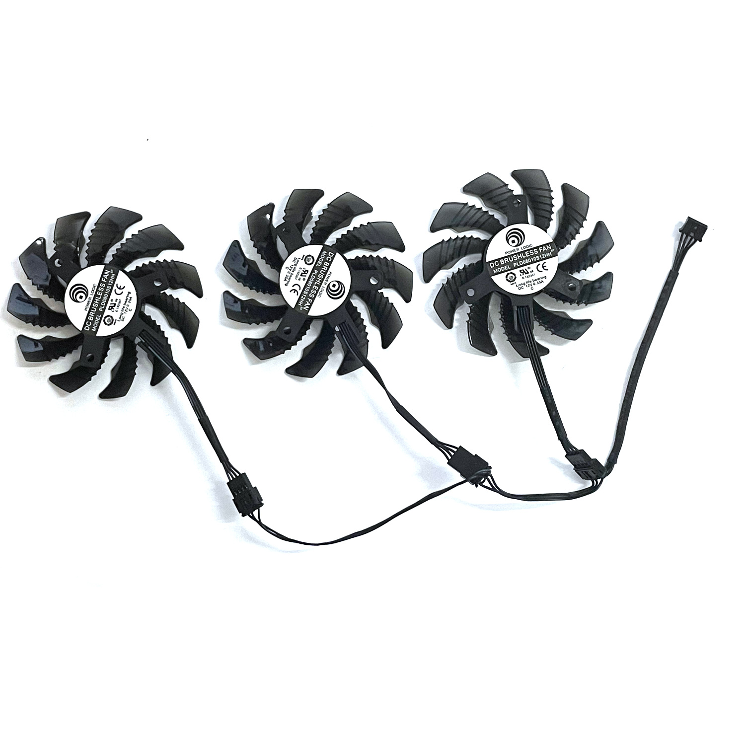 PLD08010S12HH 78mm DC 12V 0.35A 4Pin RX5700 GPU Cooler for Gigabyte Radeon RX 5500 5600 5700 XT Graphics Card Fan Cooling