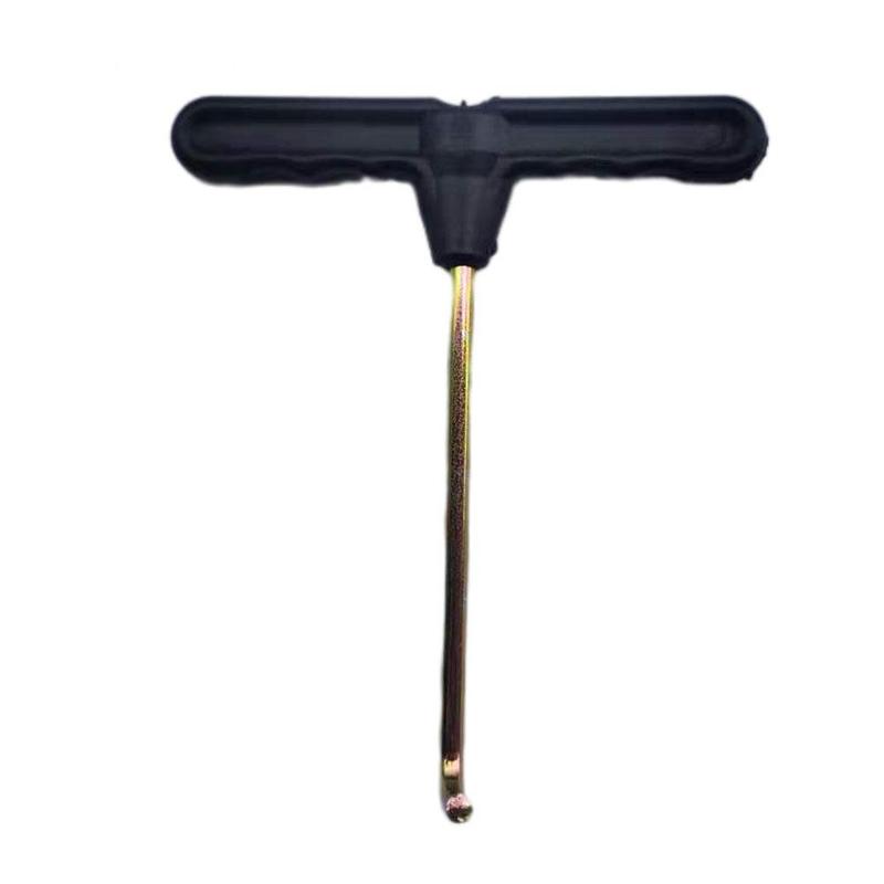 Trampoline Spring Tension Tool T-Hook Spring Pull Tool For Circular Trampoline Jumping Bed Accessories Steel Trampoline Tools: Default Title