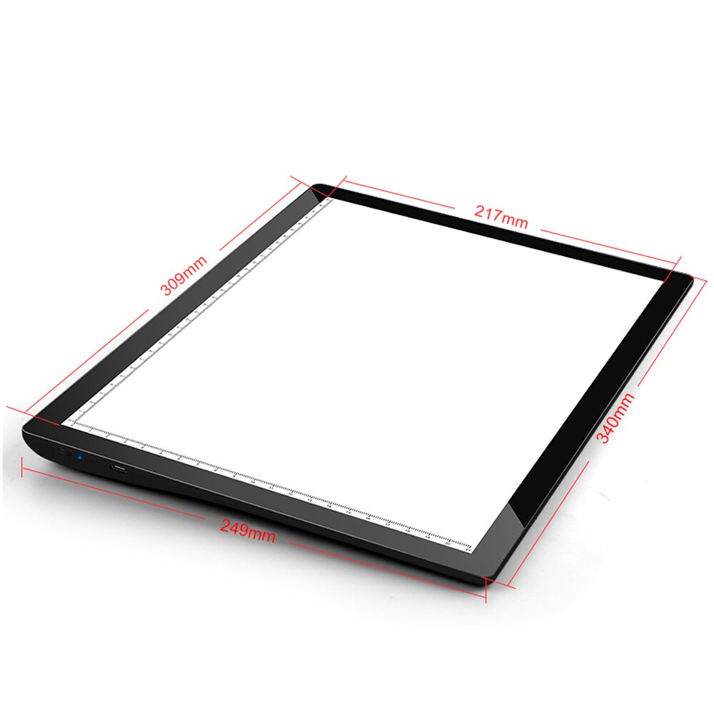 LED Light Drawing Pad LED Drawing Tablets Digital Graphics Pad Kids Painting Board Electronic Art Graphi Drawing Board