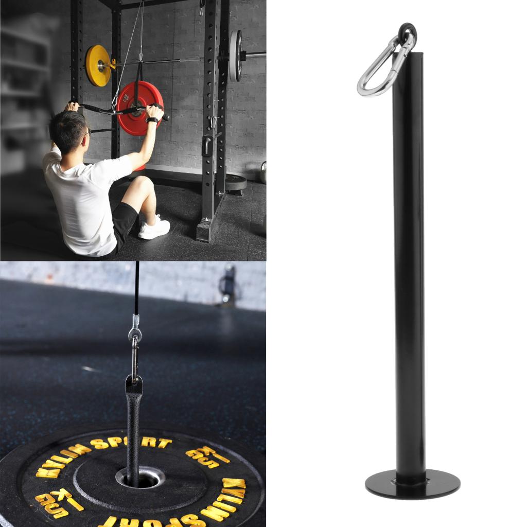 Weight Plate Loading Pin Holder Grip Strength Triceps Roller Weights Stand Rack