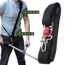 1 Pcs Strimmer Single Strap Harness Verstelbare Quick Release Voor Stihl Strimmer Bosmaaier Grastrimmer Accessoires