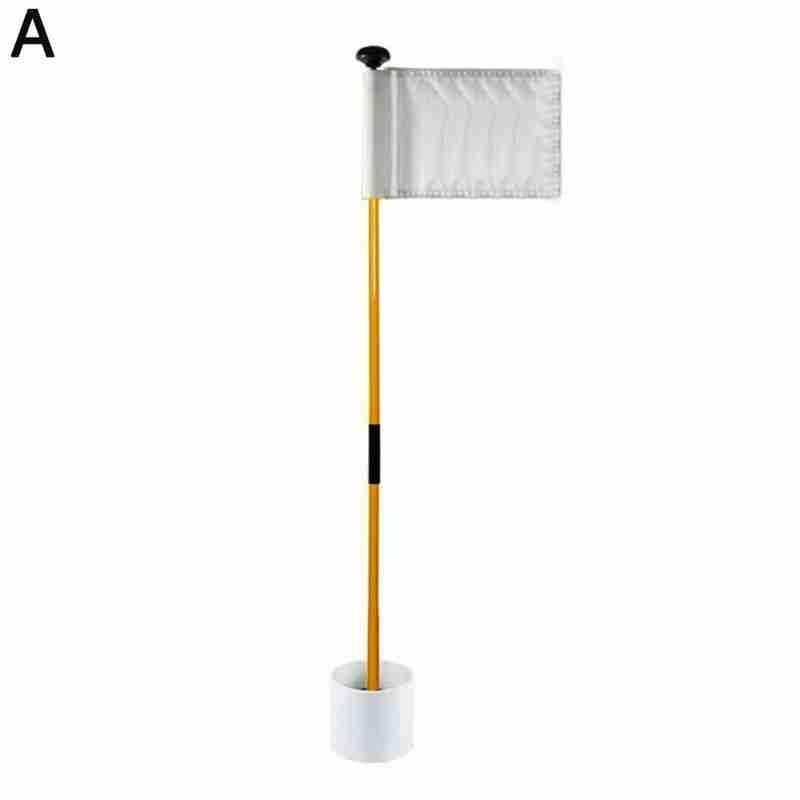 81cm baghave praksis golf hul pole cup flag stick golf putting green flagstick golf flag og flagstang golf hul: -en
