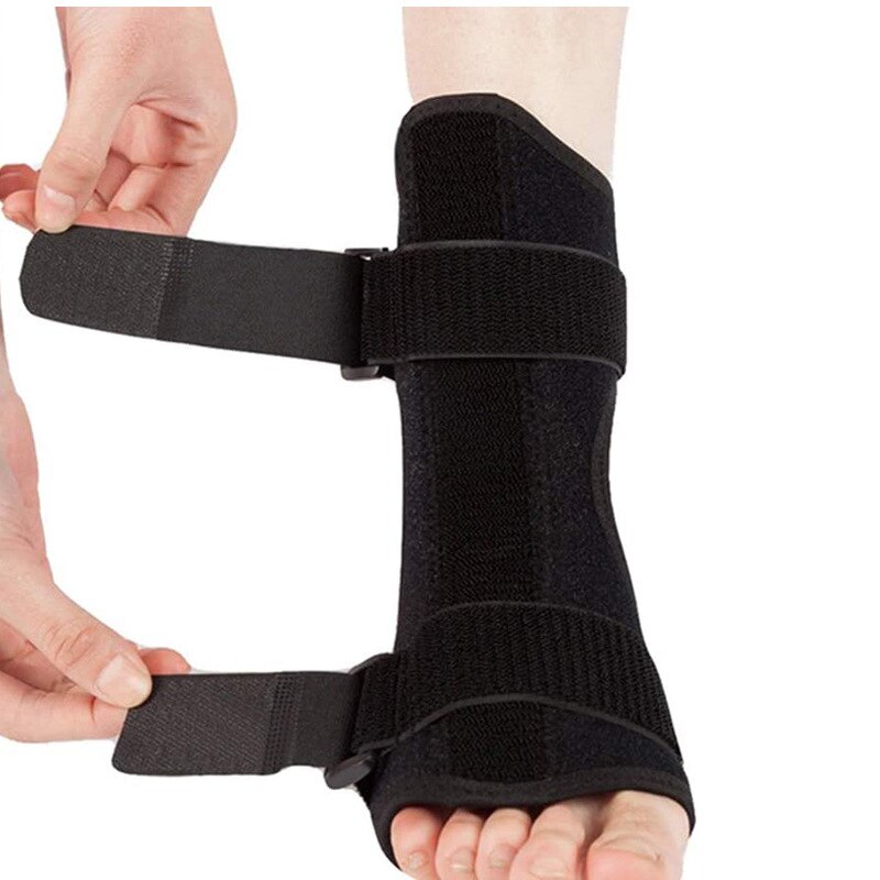 1pc Einstellbare Plantarfasziitis Nacht Fuß Schiene Orthesen Klammer Elastische Rücken Nacht Schiene Fußpflege Werkzeug