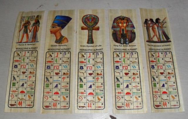 Takagism game Escape kamer prop Papyrus schilderij boek mark Egypte thema rekwisieten voor echte leven escape room game