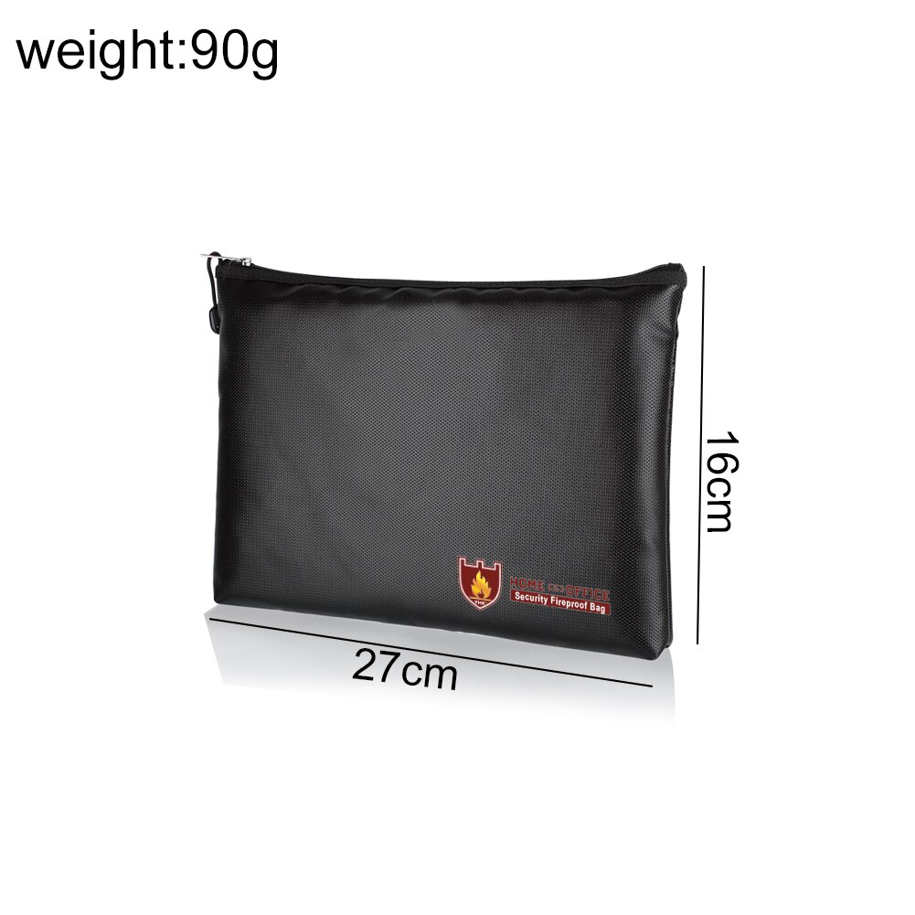 Safe Briefcase Document Bag Waterproof Envelope Pouch Large Space Fireproof #734