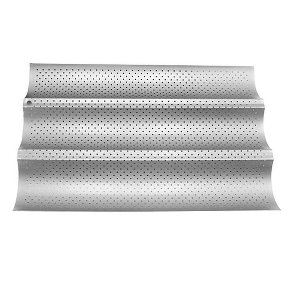 Bread Baking Tray Arbon Steel Kitchen Grill Plate Sugarcraft Convenient Wave Baking Dish Party