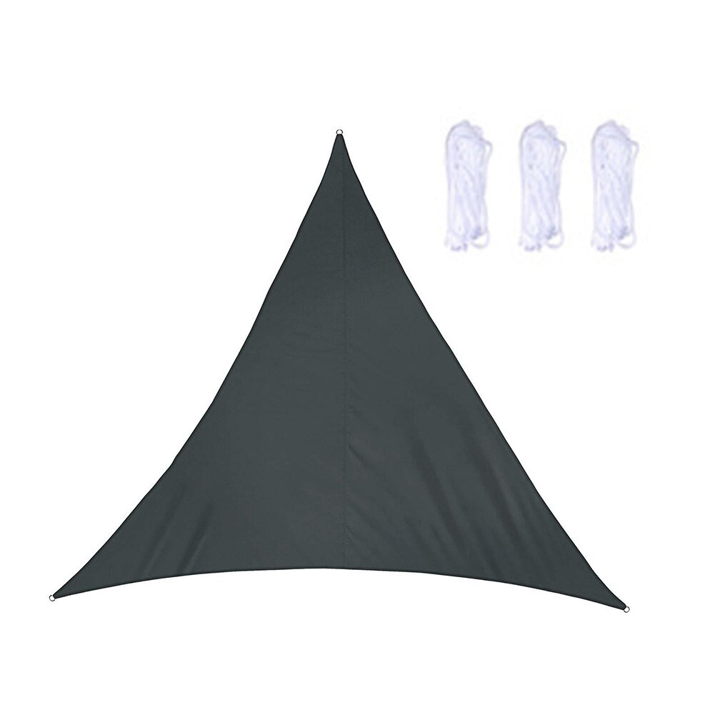 Garden Waterproof Sun Shelter Triangle Sunshade Protection Canopy Patio Pool Shade Sail Awning Camping Large Shade Cloth: I