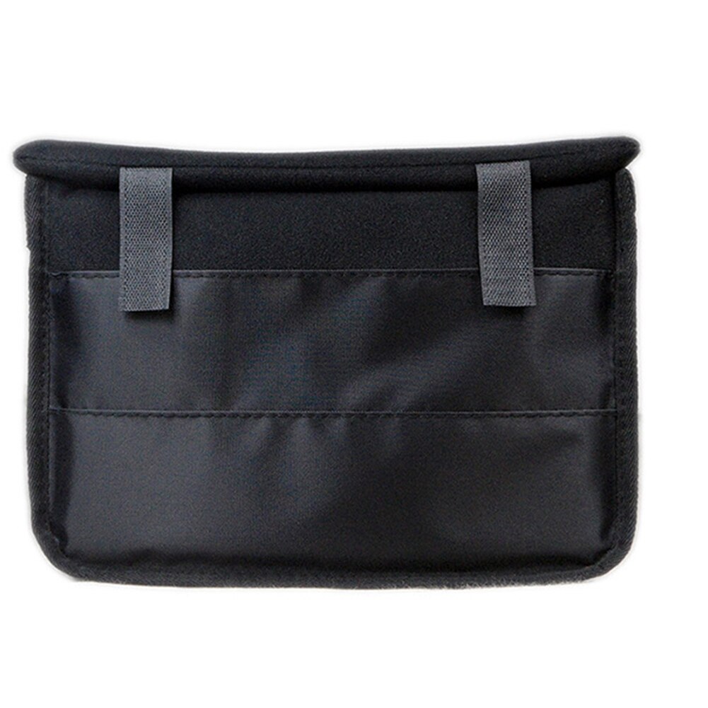 polyester beskyttende anti-sjokk lagring fuktsikker tykkere kamera bag til dslr slitesterk arrangør stor kapasitet: Svart