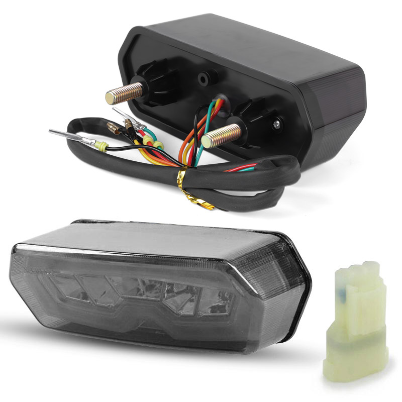 Led baglygte bag blinklys bremselygte lys stopsignaler motorcykel til cbr 650f ctx 700 ctx 700n msx 125 mxs 125