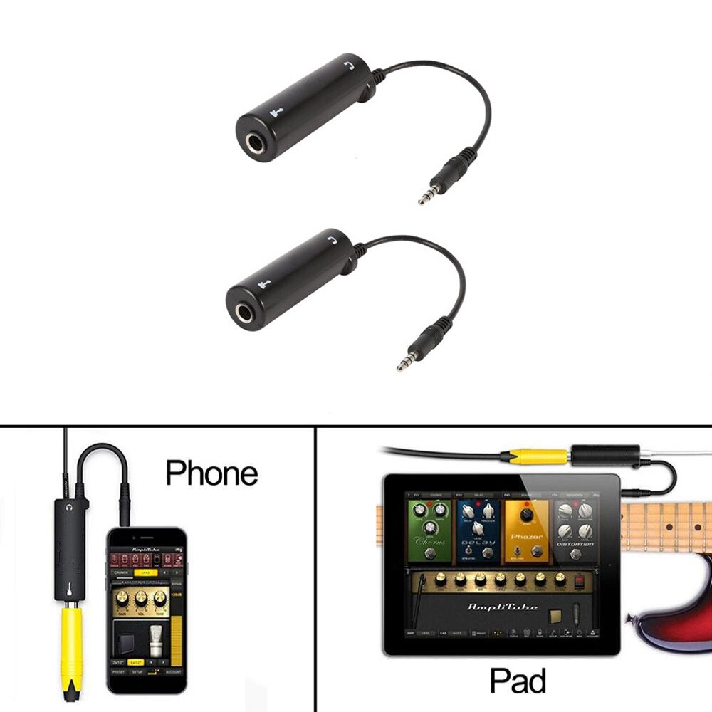 1PC For Irig Mobile Effects Guitar Effects Move Guitar Effects Replace Guitars With Phone Guitar Interface Converters